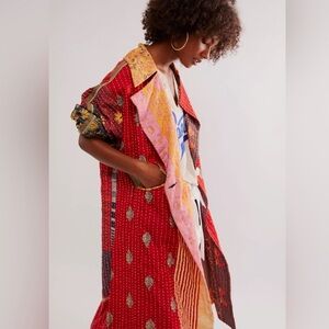 NWT Free People Island Bright Duster